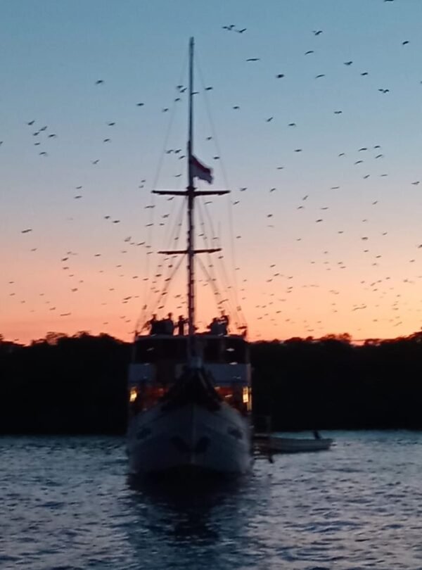 labuan bajo sunset to kalong